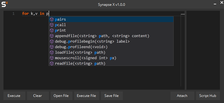 Synapse X Screenshot 2